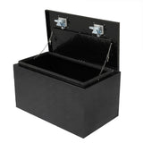 30 "Aluminum Five Pattern Toolbox Double Lock Black 25060556