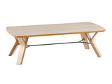 Folia Mid-Century Modern Bench in Natural Wood by B202P223518
