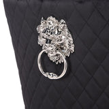 Simba Stainless Steel 2 Piece Chair Finish with Velvet Fabric in Black 808857776211