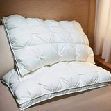 Five-pack of sanded twist pillows, down pillows, two-in-one down fiber pillows, double-layer design, 81606514