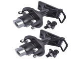 Pair Upgraded 6x5.5 Lug Superior Shipping Container Wheels,Bolt-on Spindle Kit 90325254