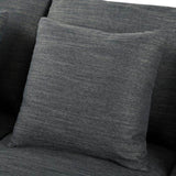 Mirod Comfy 3-seat Sofa with Wooden Legs, Modern for Living Room and Study N760P243326R