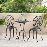 CHARLESTON 3PC CAST BISTRO SET 50550.00COP