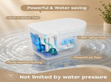 Smart Toilet With Bidet Built In, One-piece Bidet Toilet Auto Flush, Auto Open/Close,Heated W3598P508851