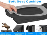 Portale Foldable Camping Toilet Set with Privacy Tent, Black 85347577