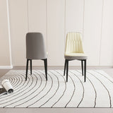 A set of 2 dining chair, modern style chair made of high-quality PU Leather fabric with thick soft W2189P168412