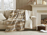 1-Piece 50x60" Heated Throw,Aztec B035P408334