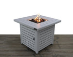 ZUN 25" H x 30" W Steel Propane Fire Pit Table B120141801