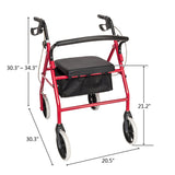Iron Walker with Wheels Black & Red 48381029