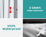 10'x10' Folding Canopy with 4 Removable Sidewalls Outdoor Event Shelter UPF 50 Gazebo Portable W2185P194757