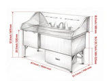 Stainless Steel Dog Washing Station 03702781