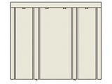 69" Portable Clothes Closet Wardrobe Storage Organizer with Non-Woven Fabric Quick and Easy to 29697868
