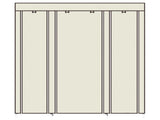 69" Portable Clothes Closet Wardrobe Storage Organizer with Non-Woven Fabric Quick and Easy to 29697868