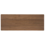 ZUN Wood Bar Table, Natural Walnut Finish, 17.72 in x 47.24 in x 42.01 in 58918.00