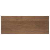 ZUN Wood Bar Table, Natural Walnut Finish, 17.72 in x 47.24 in x 42.01 in 58918.00