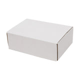 50 Corrugated Paper Boxes 6x4x2 " White Outside and Yellow Inside 73774264