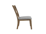 Amador Cross Back 2PK Dining Chair Set B201P408886