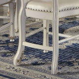 Antique Pearl Counter Height Chair with Nailhead Trim B062P209286