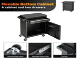 Tool Chest, 5-Drawer Rolling Tool Storage Cabinet with Detachable Top Tool Box, Liner, Universal W2660P180061