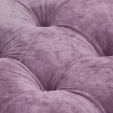 Purple Modern Velvet Upholstered Ottoman, Exquisite Small End Table, Soft Foot Stool,Dressing Makeup W1170103517
