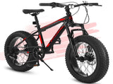 S20109 Kids' Bike 20 Inch Wheels Fat Tire Bike, 4" Wide Fat Tire Snow Mountain Bike Ages 8-12 Year W2563P156283