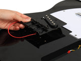 DIY 6 String TL Style Electric Guitar Kits with Mahogany Body, Maple Neck and Accessories Black 73364547