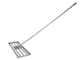 Garden backyard farmland golf course compost sand leveling with 79.5 long handle heavy duty tool 19956114