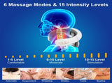 Portable Heated Neck Massager with Remote Control, TENS EMS Technology 8 Massage Heads, 15 Mins Auto 77039860