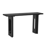 U_STYLE Uniquely Designed Console Table made of Fraxinus Mandschuric Solid Wood Veneer,with N711P205931B