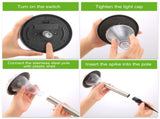 4 PCS Solar Powered Color Changing Path Lights, IP44 Waterproof Auto DusktoDawn LED Lights for 33933698