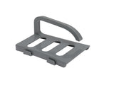 Portable Toilet with Non-slip Mat Grey 56598783