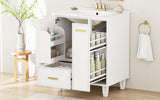 24" Bathroom Vanity with Sink, Bathroom Cabinet with Door Shelf, Deep Drawer, 2-Tier Pull-Out N759P269734K