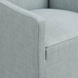 Skirted Dining Arm Chair with Casters B035P217811