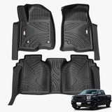 All Weather Floor Mats for Chevy Silverado GMC Sierra 1500 2019-2025, 2020-2025 SLV/SRA 2500 3500 HD W2801P282513