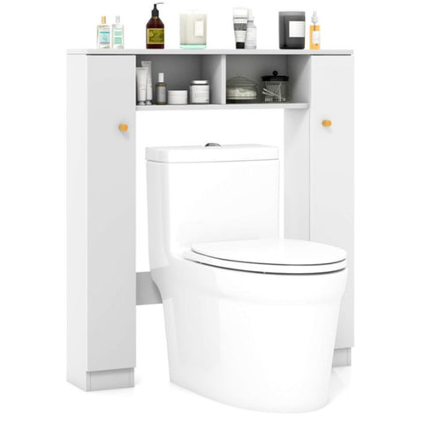 ZUN Independent toilet bathroom cabinet 50057157