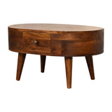 Mini Chestnut Rounded Coffee Table B182P166583