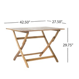 ZUN POSITANO 43.5'' FOLDABLE TABLE 59327.00NTL