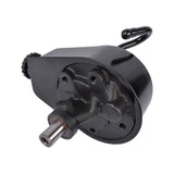 Power Steering Pump with Reservoir Fit for Chevrolet C1500 C2500 K1500 K2500 1990-1995 Black 04467691