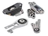 4X Motor Mounts Replacement for Jeep Renegade 1.4L 2015 16 17 18 Transmission 68257232AA 22786354