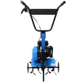 Gas-Powered 4-Cycle 2-in-1 Tiller and Cultivator,78.5cc with Handle 18IN TILL WIDTH,EPA complaint W465142924