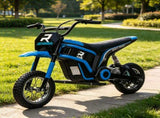 Blue 24V 350W Electric Dirt Bike - Twist Grip Throttle up to 15 MPH Ideal for Ages 13 with Adult 50966192