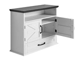 Bathroom Wall Cabinet with Adjustable Shelf, Over-the-Toilet Storage, Wall-Mounted Organizer with 87222186