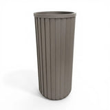 Round Strata Column Planter XL - Grey Brown B2755P462164