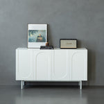 ZUN 4 Door Cabinet, Modern Accent Cabinet, Sideboard Buffet Cabinet, Entryway Cabinet with Storage for W2565P189587