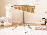 36-Tube Single-Row Wind Chime with Adjustable Tripod Stand, Portable Percussion Instrument for 87198427