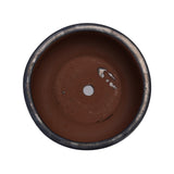 3 Pieces Ceramic Flowerpot, Modern Planter for Patio, Garden or Windowsills - Antique Gray W3273P321502