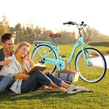 7 Speed, Steel Frame, Multiple Colors 24 Inch Ladies Bicycle W1019P165872