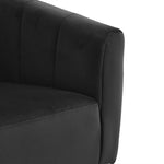 ZUN 360&deg; Swivel Accent Chair, Modern Velvet Fabric Living Room Armchair, Comfy Wide Upholstered with 65448848