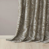 Jacquard Curtain Panel Pair B03598269