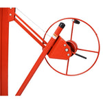 ZUN Drywall Lift Panel 13' Lift Drywall Panel Hoist Jack Lifter,red W46577210